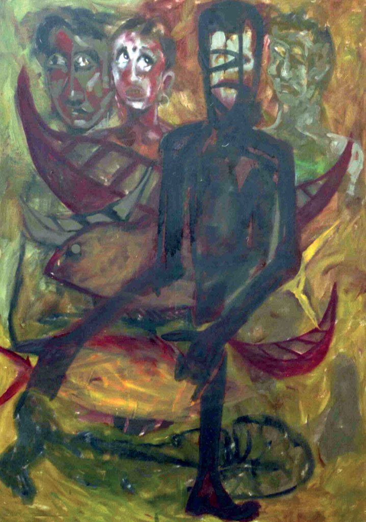 Fisherman V | 2005 | oil on canvas | 150 x 125 cm